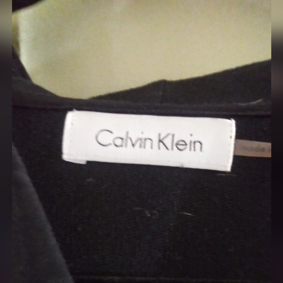 Black Studded Jacket by Calvin Klein, Ladies size S/M - Picture 7 of 7